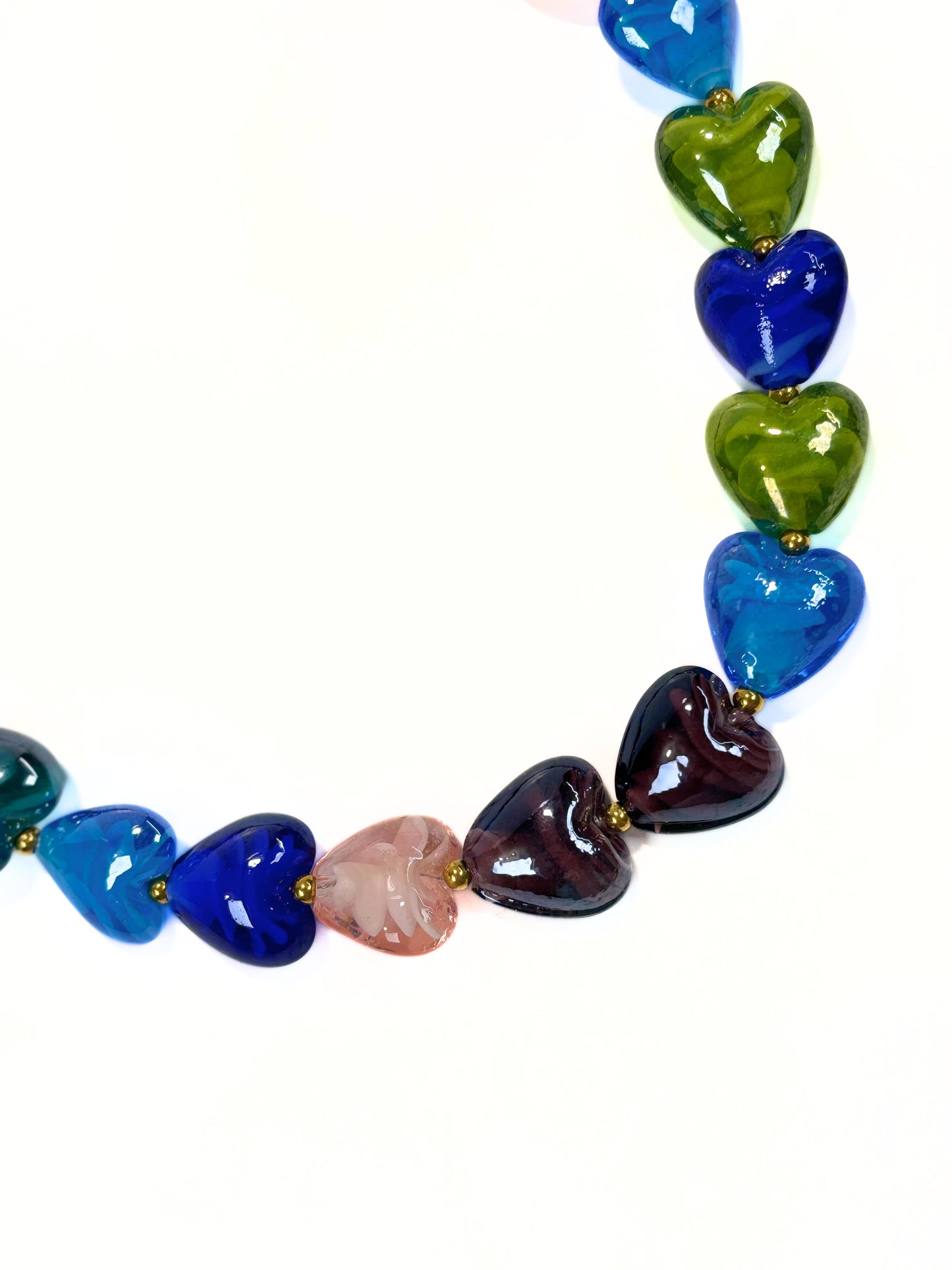 Collar Corazón Murano