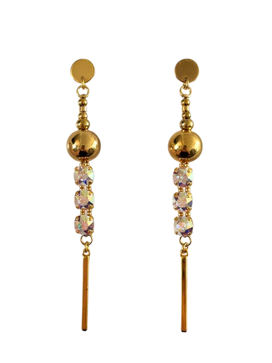 Aretes Oro Boreal