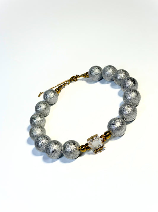 Collar Silver Meteor