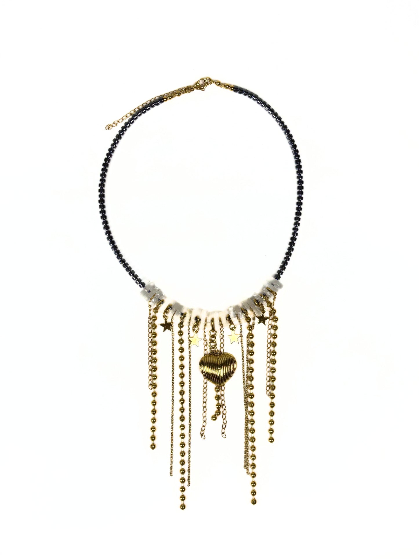 Collar Corazón dorado