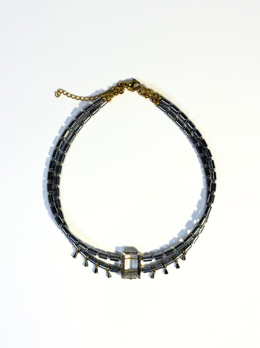 Collar Silver Tila