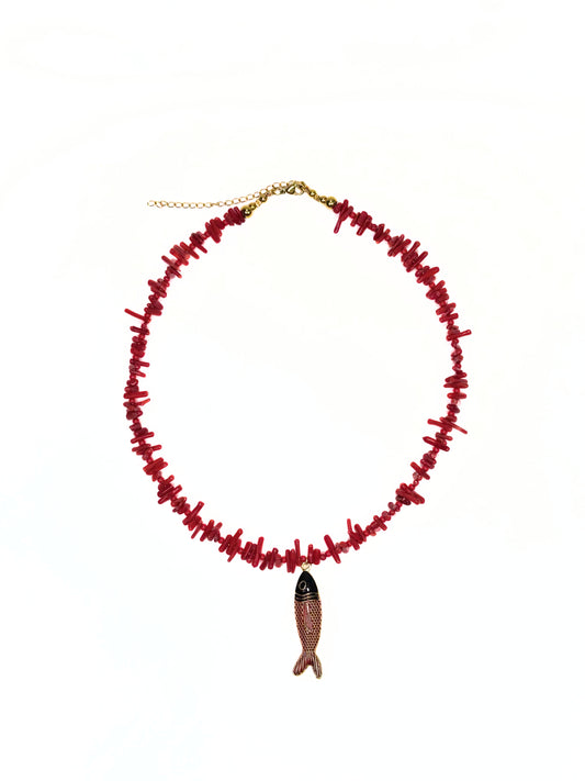Collar Pez de Fuego
