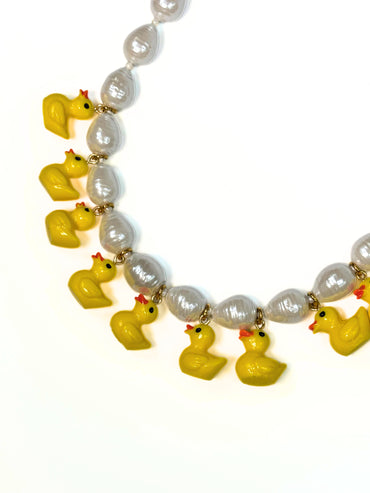 Collar Duckie Pearls