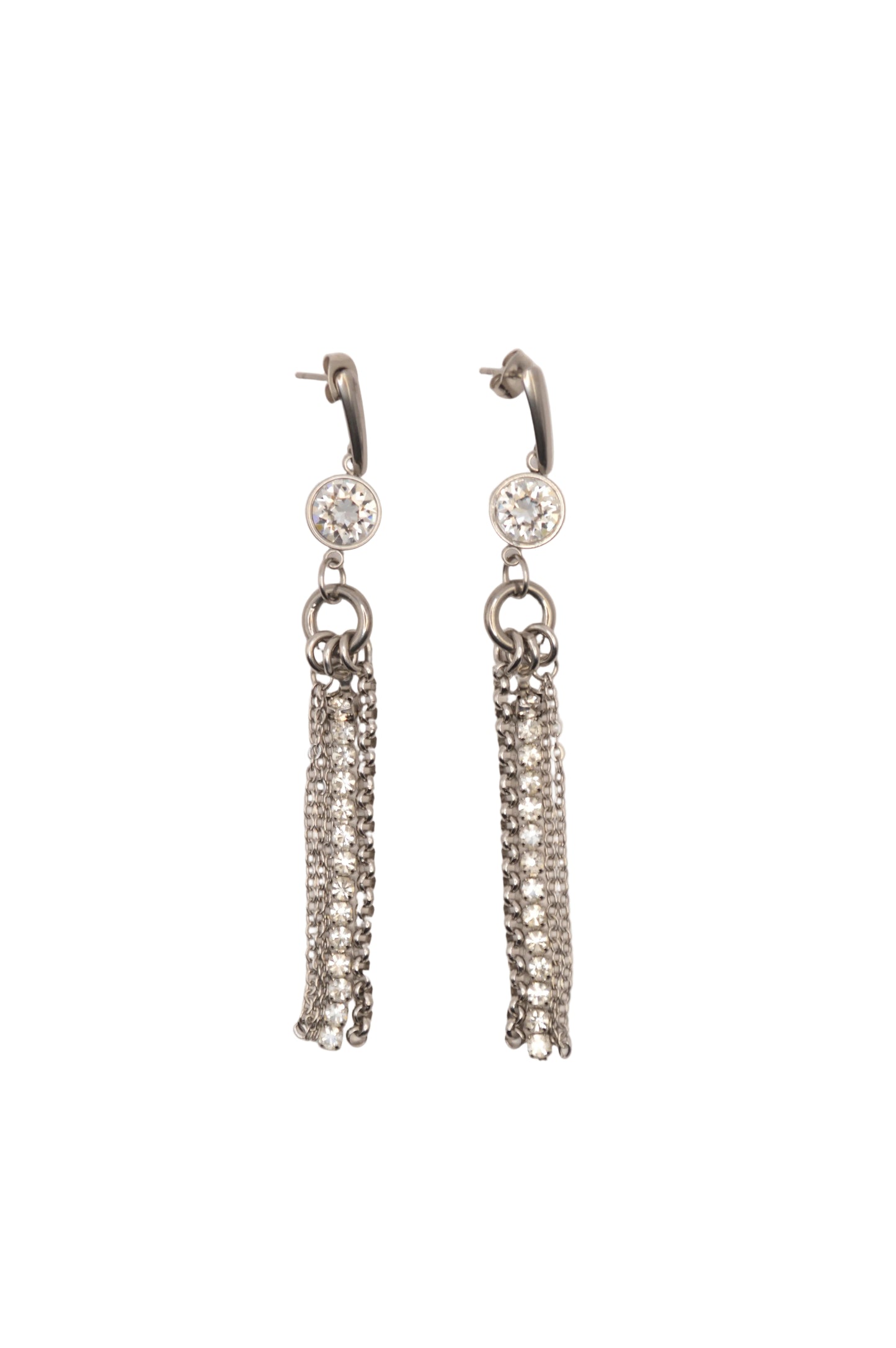Aretes Chain Silver