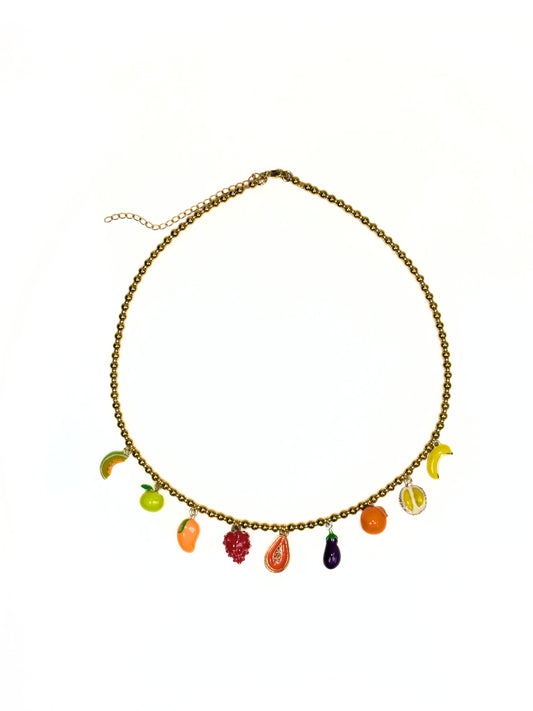 Collar Fruity Charms