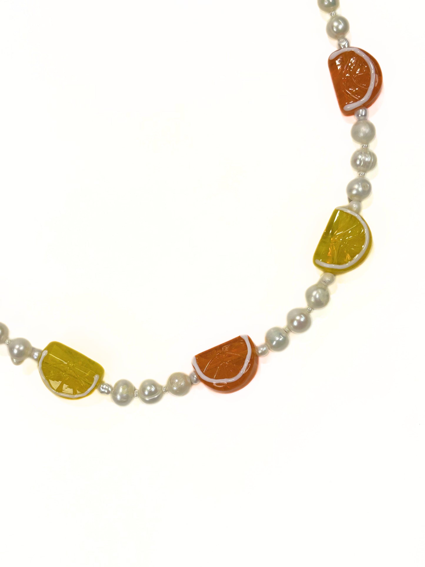 Collar Citrus Pearl