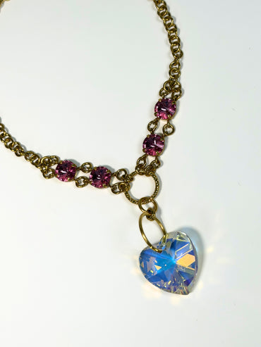 Collar Sweet Heart Rosa