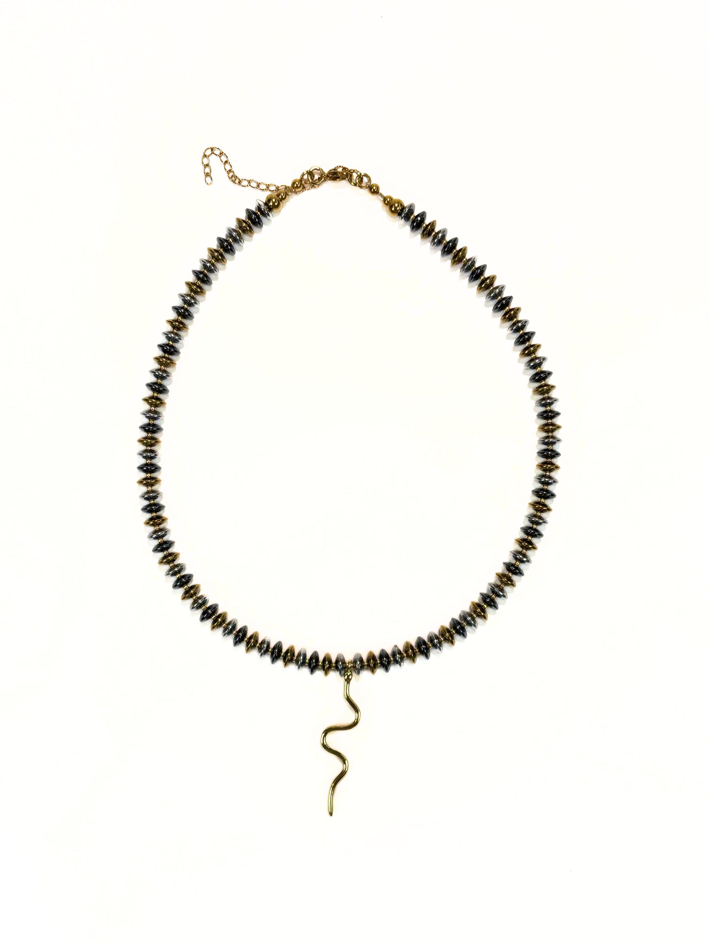 Collar Serpiente Minimal Gold