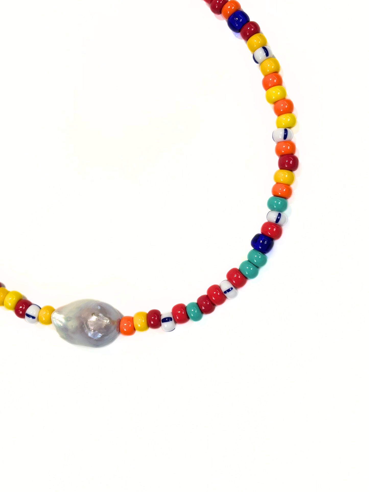 Collar Rainbow Pearl Pop