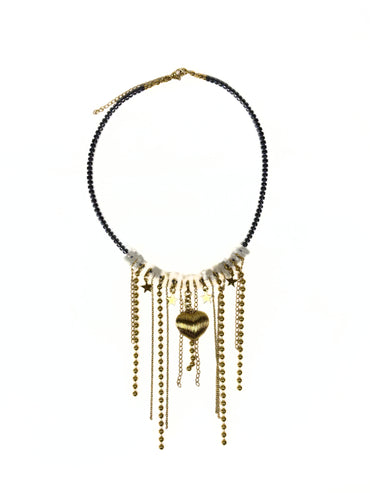 Collar Corazón dorado