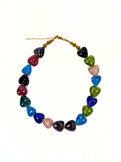 Collar Corazón Murano