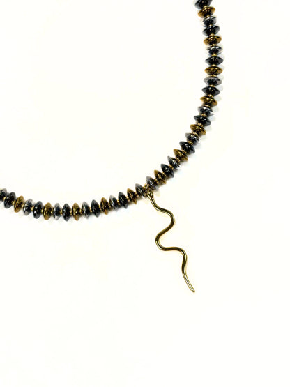 Collar Serpiente Minimal Gold