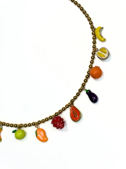 Collar Fruity Charms