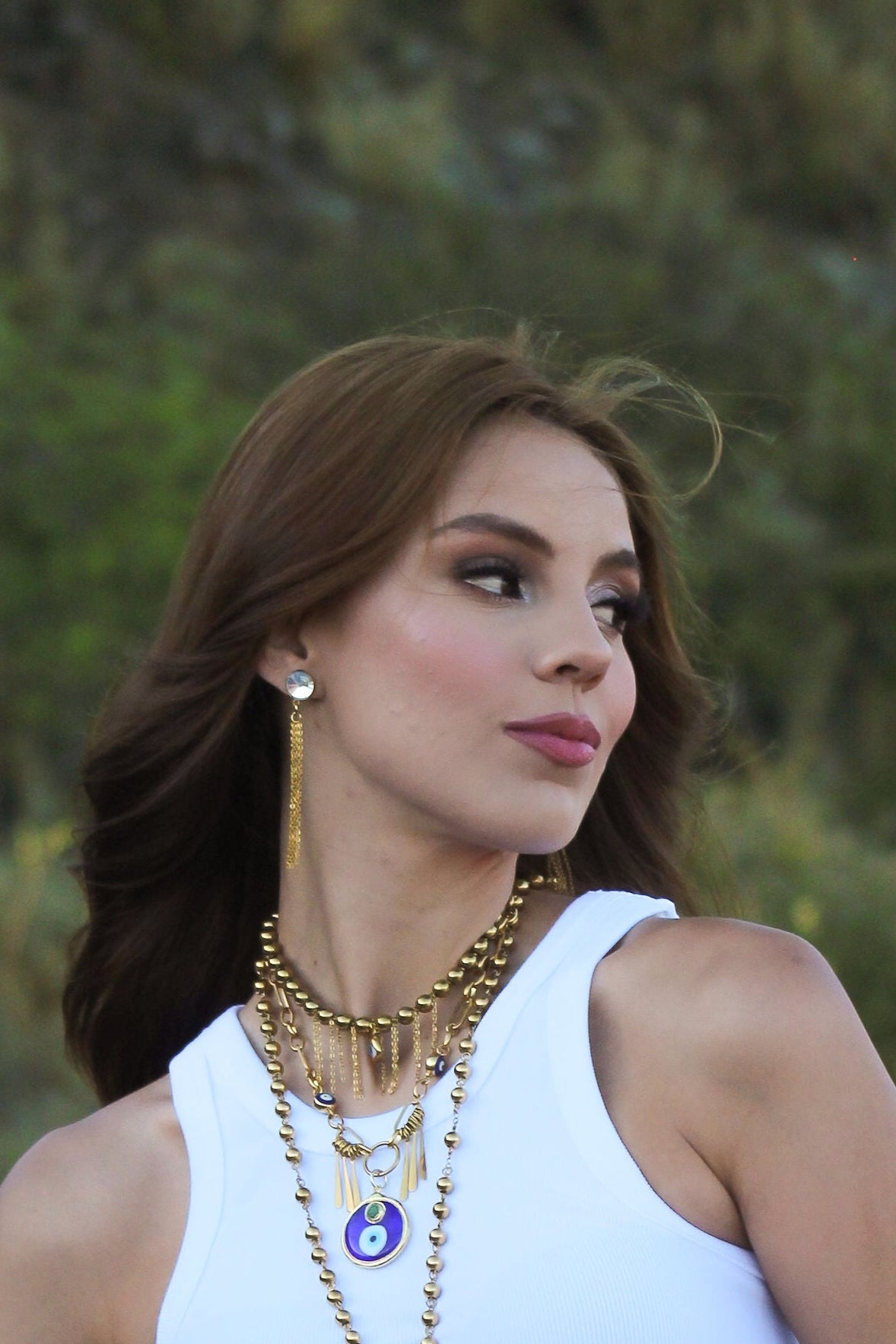 Aretes Tassel