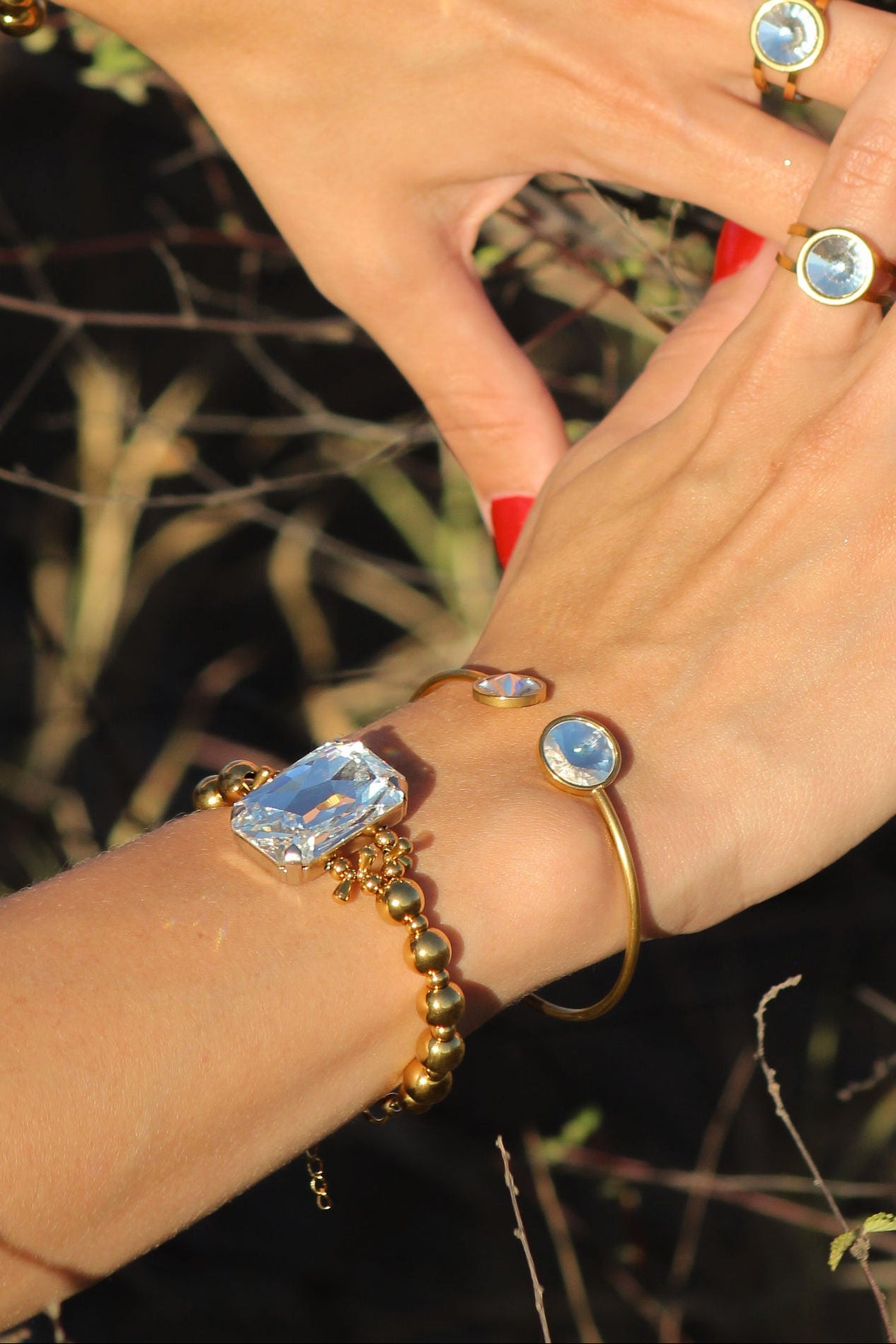 Brazalete Duo Crystal