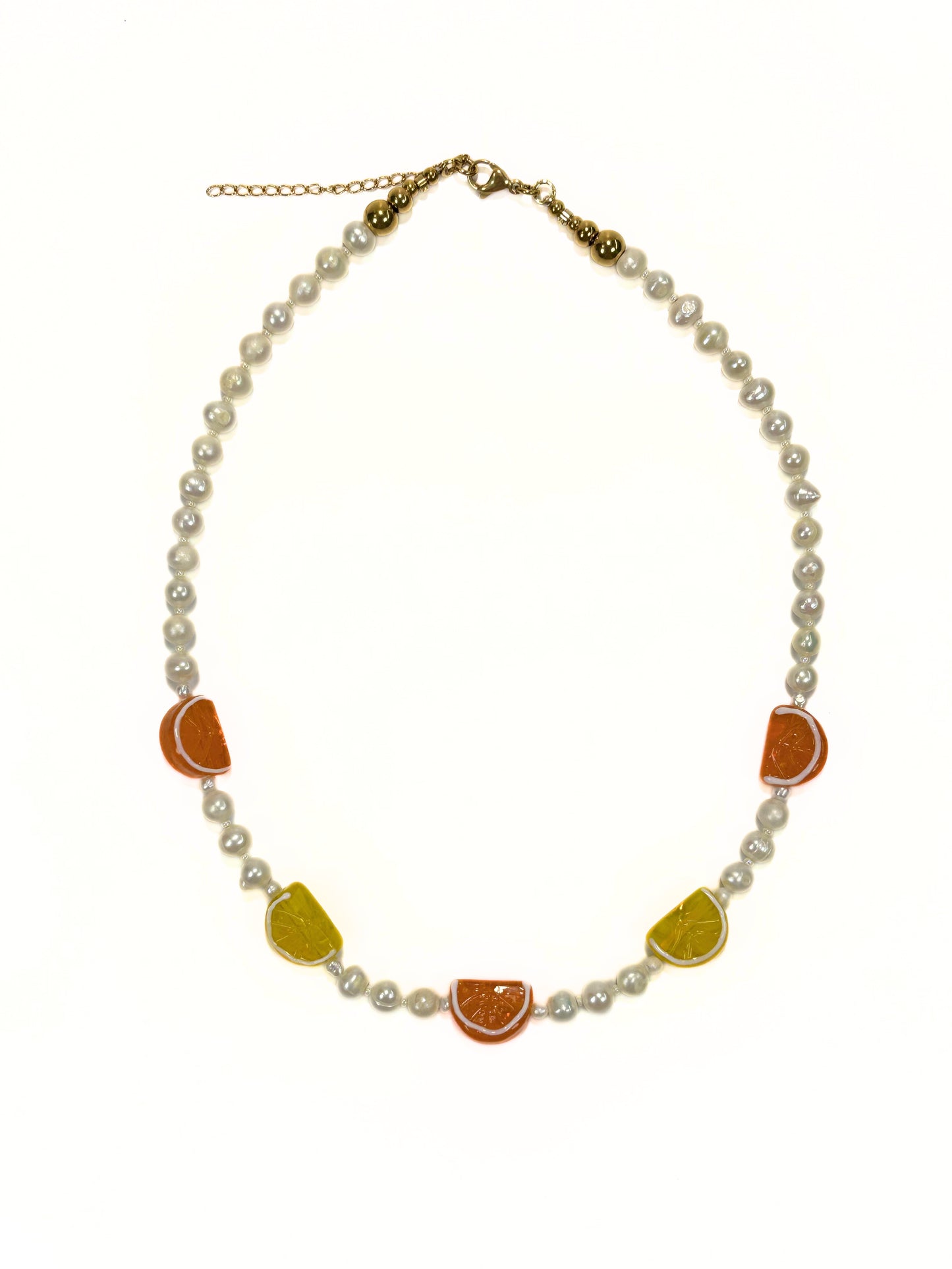 Collar Citrus Pearl
