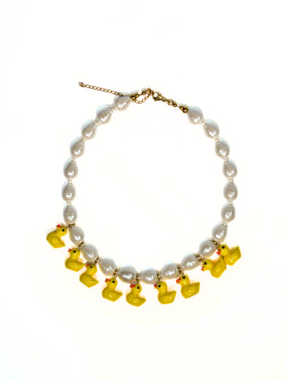 Collar Duckie Pearls