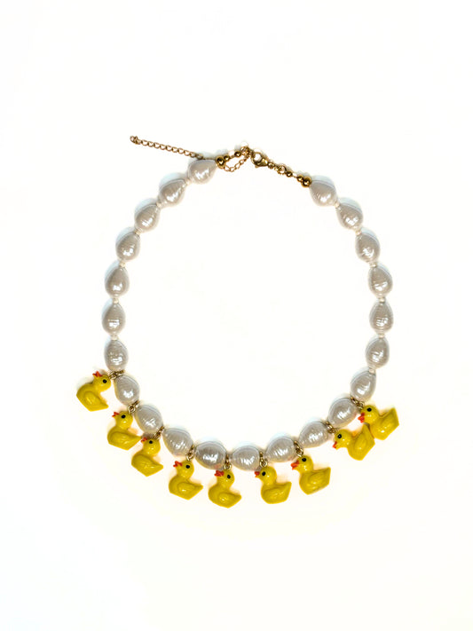 Collar Duckie Pearls
